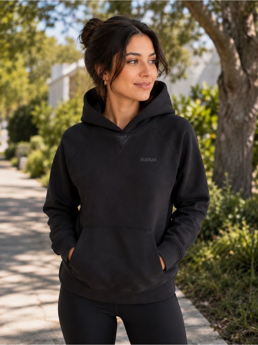 Rudsak Barry Women’s Oversize Double Jersey Hoodie